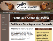 Tablet Screenshot of leatherworks.info